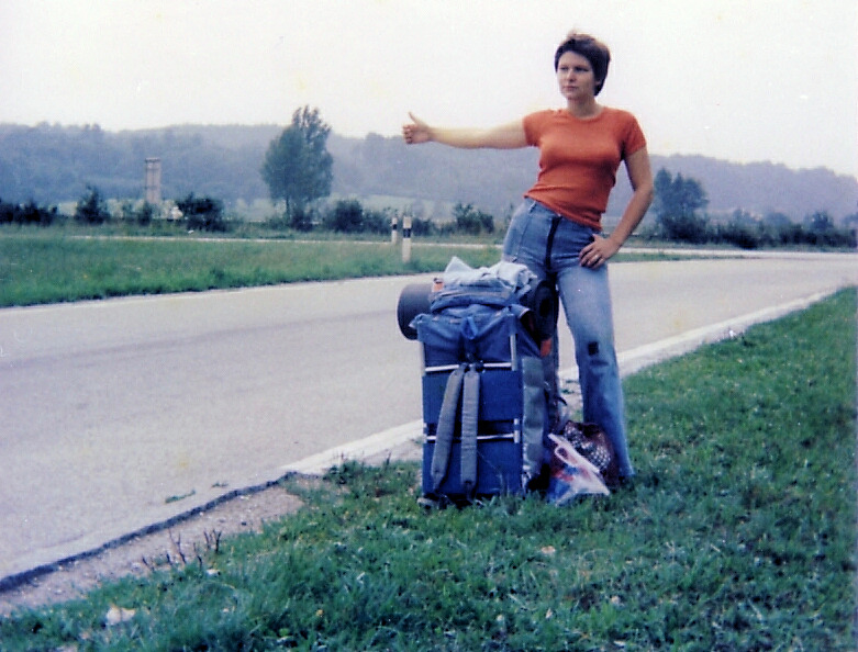 autostop Hitchhiker backpacking historia backpackingu hellocamping blog