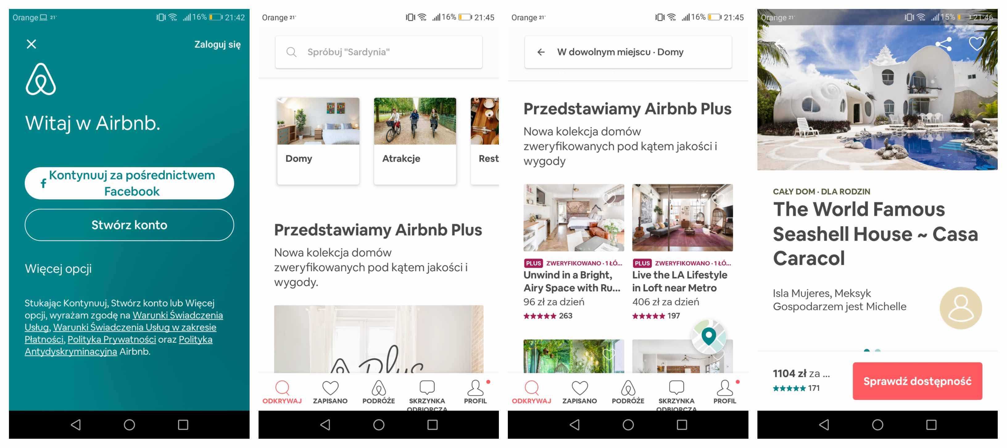 airbnb noclegi aplikacje na podroz hellocamping