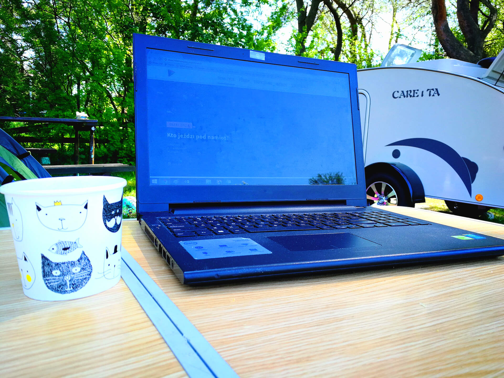 Caretta 1500 laptop